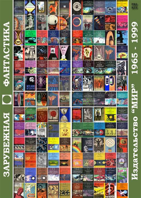 Издательство "МИР" Зарубежная Фантастика (1965-1999) 138 книг отличной ...