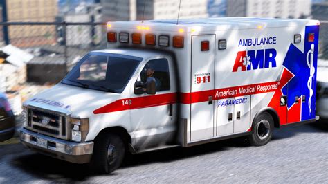 American Medical Response Amr Ambulance Skin Pack Gta5