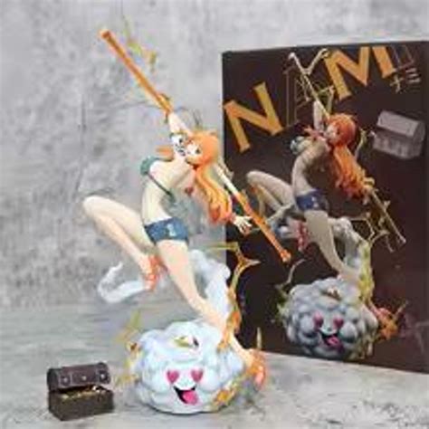 One Piece Nami Anime Figure Hot Girl Action Figurine Etsy