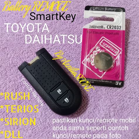 Jual Baterai Battery Batre Batrai Batere Untuk Remote Remot SmartKey