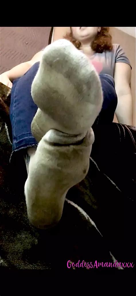 My Dirty Sweaty Socks Feet Need To Be In Your Face Milf Porn Feat Goddess Amanda Xhamster