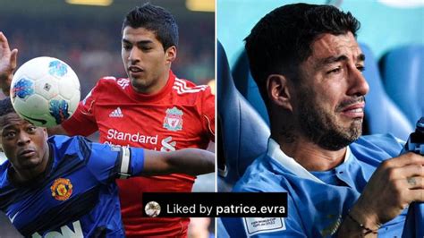 Patrice Evra trolls Luis Suarez following Uruguay's World Cup exit