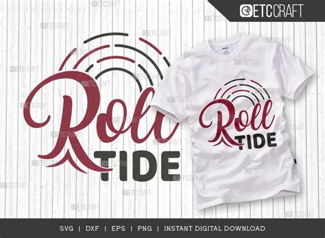 Roll Tide Svg Bundle Elephant Svg Alabama Crimson Svg Etsy Canada