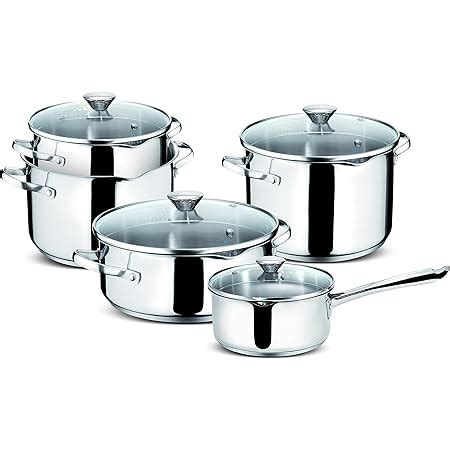 Lagostina Ingenio Mineralis Set de casseroles et poêles antiadhésives