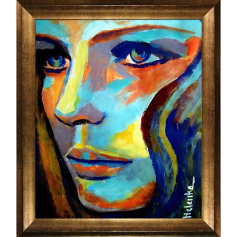 Helena Wierzbicki Between Herself And The World Framed Fine Art Print