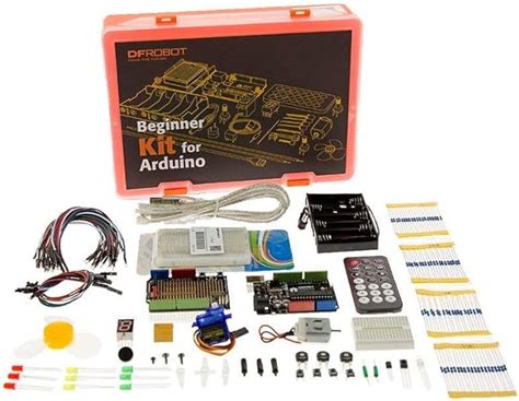 Dfrobot Uno R3 Complete Starter Kit For Arduino With Detailed Tutorial Compatible