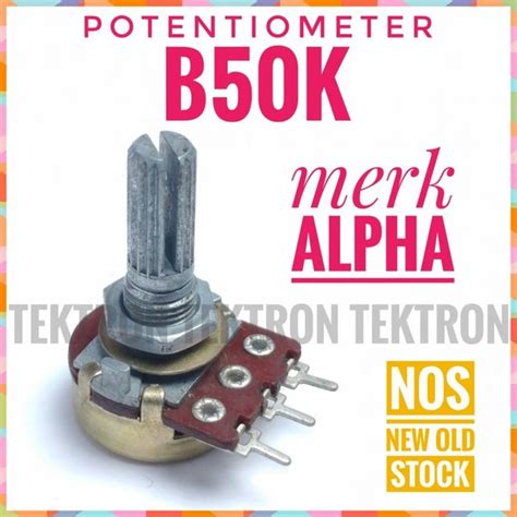 Jual Alpha Potentiometer B K Potensio K Kohm New Old Stock Di