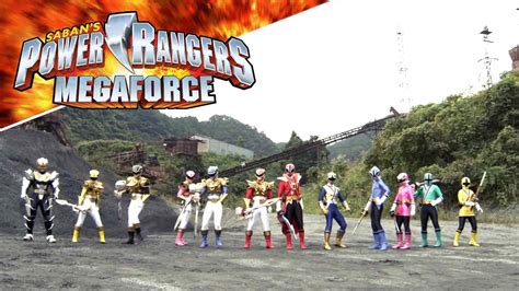 Power Rangers Megaforce And Samurai Team Up Alternate Edit YouTube