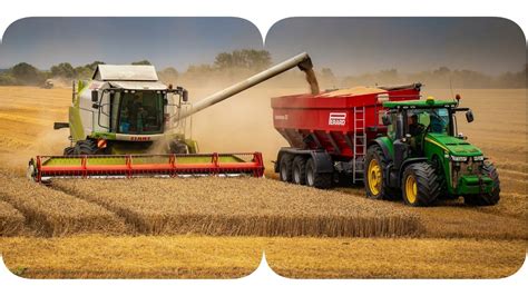 Combine Harvester Machine Most Advanced Agricultural Harvesting