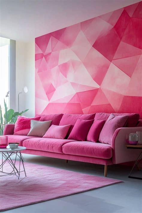 pink living room ideas  brighten  space   playful twist