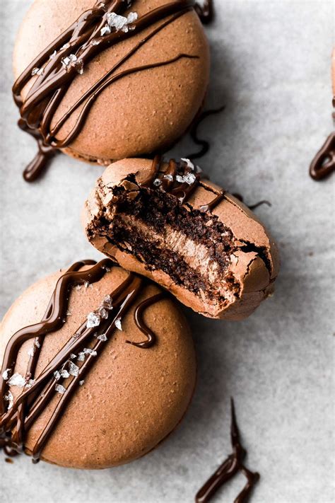 Chocolate Macarons Recipe Baran Bakery