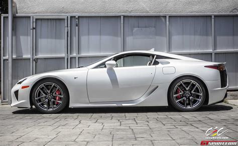 For Sale: Pearl White Lexus LFA via CEC Wheels - GTspirit