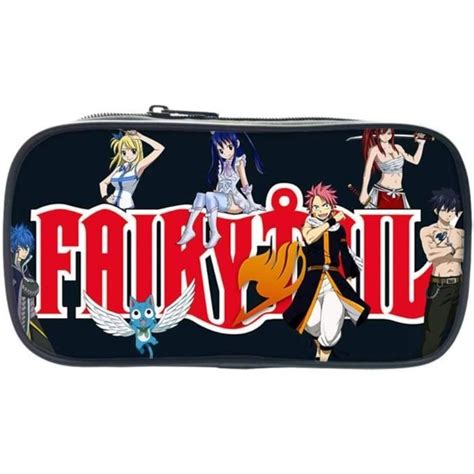 Trousse D Anime Fairy Tail Cosplay Tudiants Crayon Portefeuille