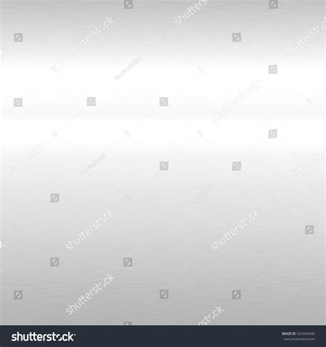 Shiny White Metal Texture Silver Background Stock Illustration 524393440