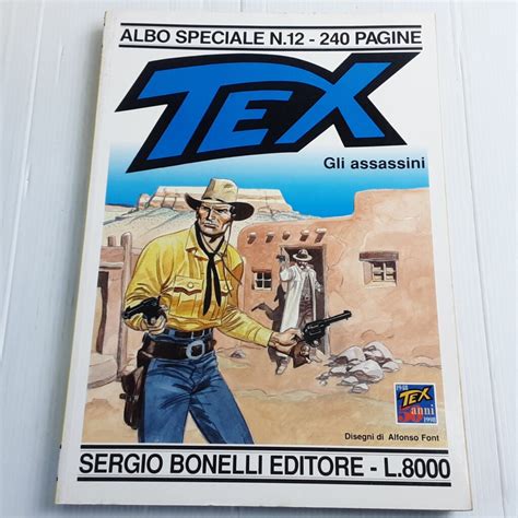 TEX ALBO SPECIALE N 12 GLI ASSASSINI BONELLI RetroForce