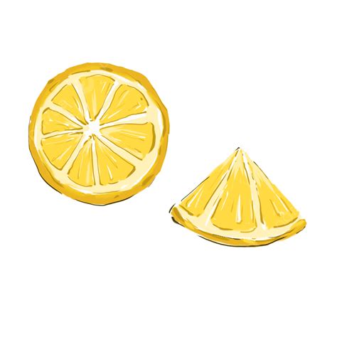 Hand Drawn Lemon Png Image Hand Drawn Illustration Fruit Lemon Hand