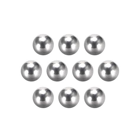 Uxcell Precision 304 Stainless Steel Bearing Balls 1 8 Inch 3 175mm G5 10pcs