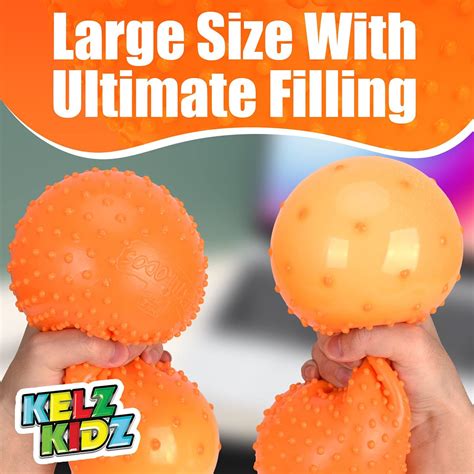 Kelz Kidz Texturodos Pelota Antiestr S Gigante Satisfactoria Y