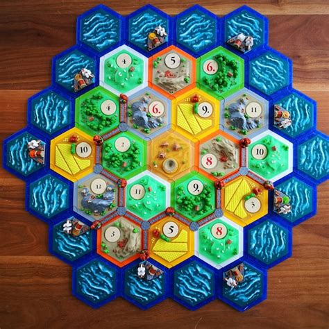 Custom Catan Board - Etsy