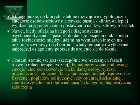 Diagnoza Do Psychoterapii Ppt Pobierz