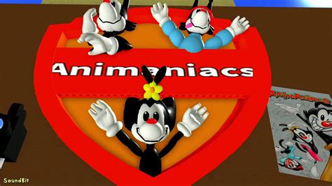 Animaniacs logo statue by S0UNDBIT on DeviantArt