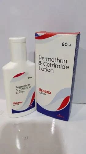 Itrazex Permethrin And Cetrimide Anti Scabies Lotion 60 Ml Grade