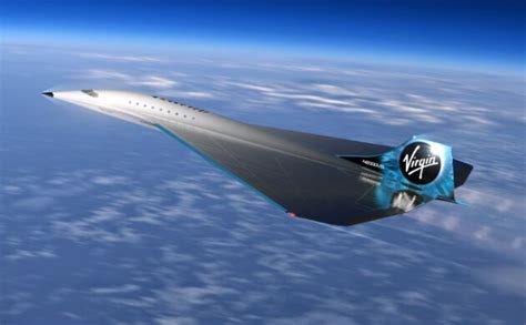 Virgin Galactic Unveils Concept For Supersonic Airplane