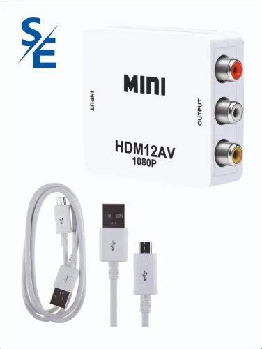 Sanera Mini Hdmi2av Up Scaler Full Hd 7201080p Video Converter Media