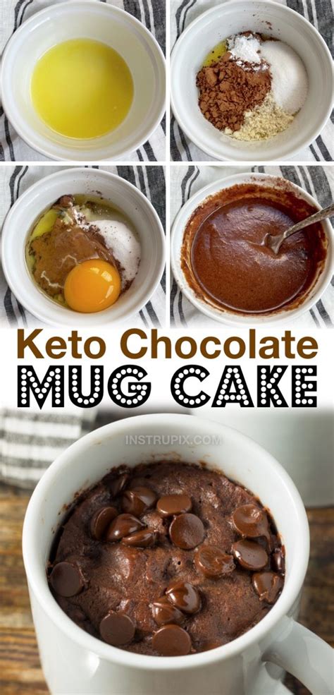 Keto Chocolate Mug Cake Easy Almond Flour Recipe