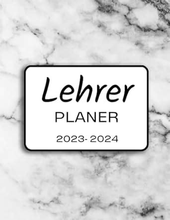 Lehrerkalender Lehrerplaner Mit Unterrichtsplaner