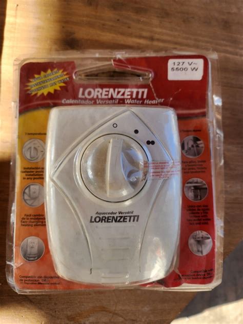 Lorenzetti 127v 5500w Hot Water Tankless Heater 3temp For Sale Online