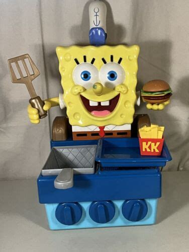 Nickelodeon Spongebob Krusty Krab Krabby Patty Grill Sound Talking