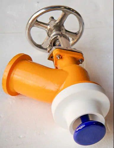 Glass Lined Flush Bottom Valve Assembly Water Capacity 2KL At