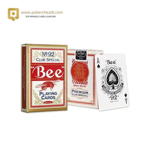 Poker Bee Playing Cards With Invisible Ink For Sale - Poker Cheat ...