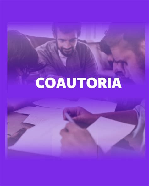 Qual É A Definição De Coautoria - COAUTORIA - COMO FUNCIONA