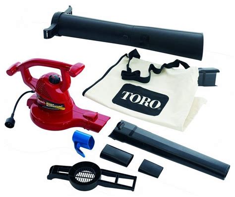 Toro 12 Amp Variable Speed Electric Leaf Blower / Vacuum Only $80.57!