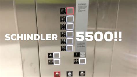 AWESOME BRAND NEW Schindler 5500 Traction Elevators At The Broadway