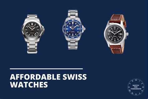 [Top 12] Best Affordable Swiss Watches & Watch Brands