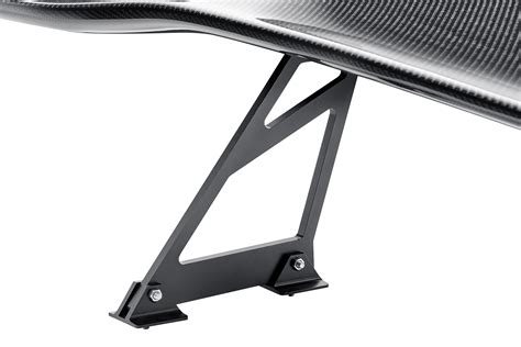 Seibon® Gtwing 1 Gt Style Gloss Black Carbon Fiber Rear Wing