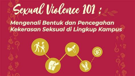 Webinar Sexual Violence 101 Mengenali Bentuk Dan Pencegahan Kekerasan