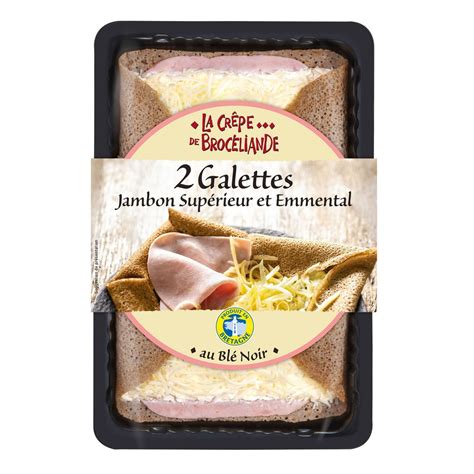 LA CREPE DE BROCELIANDE Galettes au blé noir jambon supérieur et