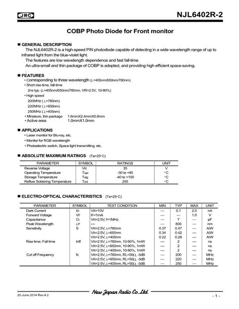 Nisshinbo Micro Devices Sensors Datasheets Mouser