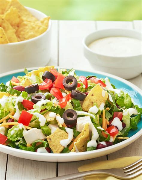 Mexican Tortilla Chicken Salad Recipe Hidden Valley® Ranch