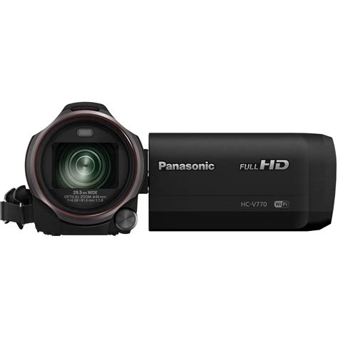 Panasonic Hc V770 Wireless Smartphone Twin Wi Fi Hd Video Camera