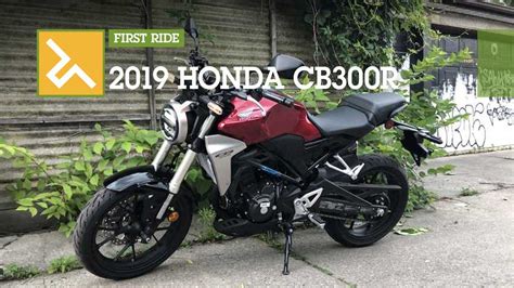 First Ride 2019 Honda Cb300r