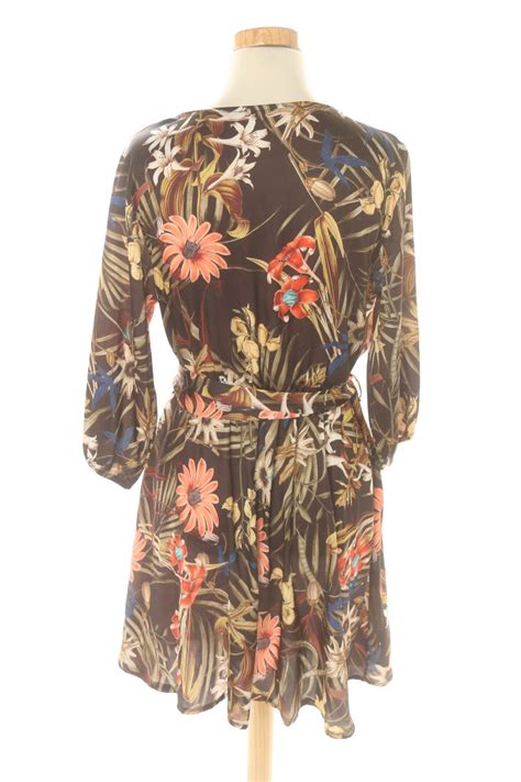 Robe Casual PERCENTIL De La Taille S De Couleur Fleurs