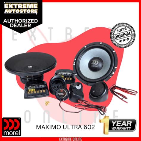 Morel Maximo Ultra 602 MKII Maximo Ultra 6 1 2 Component Speaker