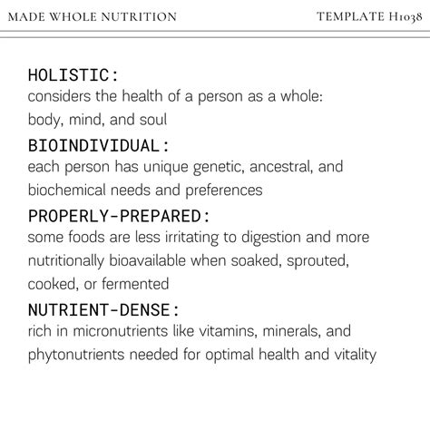 What is NUTRITIONAL THERAPY? — Functional Health Research + Resources ...