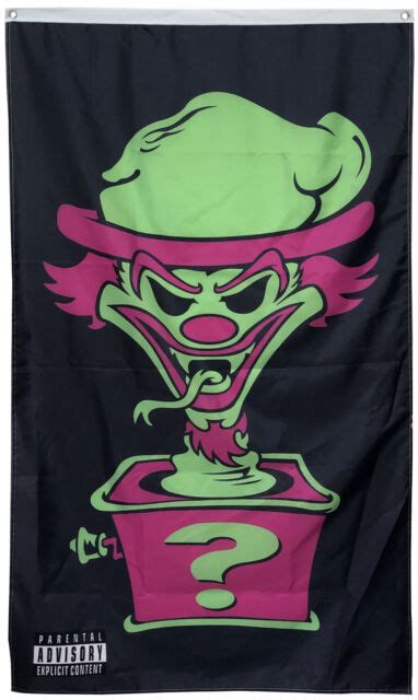 Insane Clown Posse Flag Riddle Box ICP Poster Joker Card Tapestry 3x5