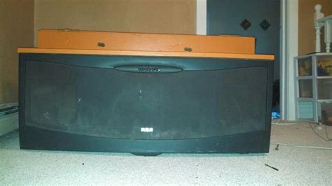 Turn an old big screen tv into an entertainment center | Big screen tv, Home appliances, Honey ...